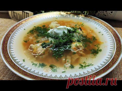 Щи с фасолью и фрикадельками - насыщают и согревают в холода. Рецепт из моего меню стройности.