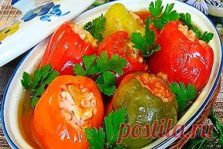 Фаршированный болгарский перец: рецепты, фото рецепт, пошаговый рецепт