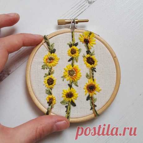 10 примеров стильной вышивки — Сделай сам, идеи для творчества - DIY Ideas