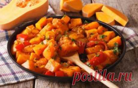 Тыквенное рагу с овощами