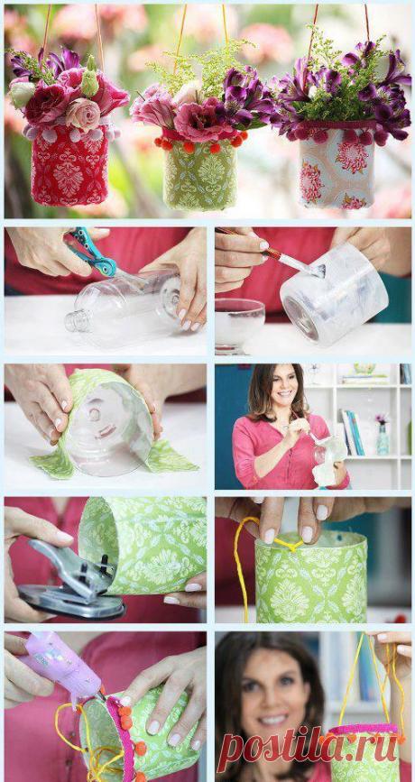 Вазы из стеклянных бутылок: декор, роспись и обрезка. Ваза из бутылки своими руками — пошаговая инструкция как сделать в домашних условиях (105 фото) Вазочка из бутылки своими руками
