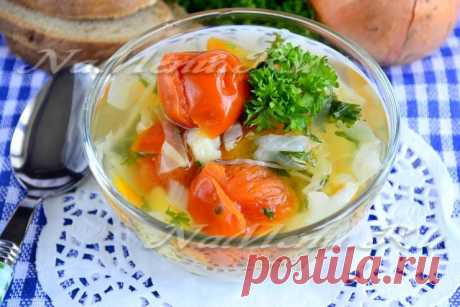Постные щи из свежей капусты