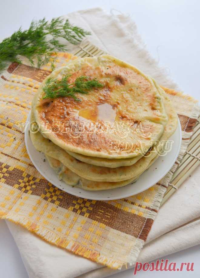 Хычины. Рецепт хычинов с сыром и зеленью | Волшебная Eда.ру