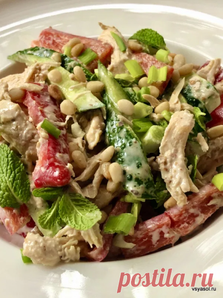 Корейский салат с куриной грудкой под ореховым соусом: glorioza3 — ЖЖ