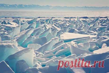 Бархатные торосы на Байкале / Социальная погода