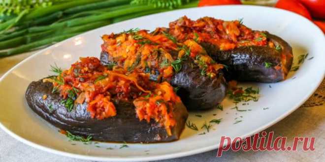 (+2) Битый баклажан, фаршированный мясом : Овощные блюда : Кулинария : Subscribe.Ru