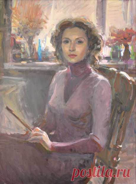 Автопортрет в контражуре
Живопись. Холст, акрил, масло. 80х60 см. 2021 год.
Автор: Татьяна Паола