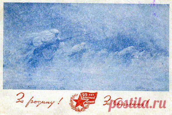 Советская армия в открытках 1940-х годов / Назад в СССР / Back in USSR