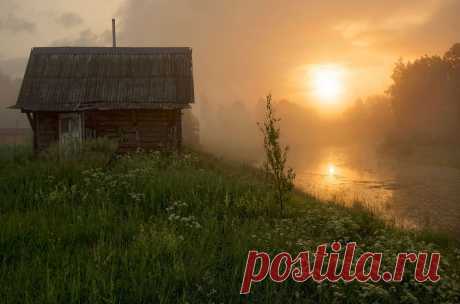 Ваши фото: туманное утро Троицы / Фото дня / Моя Планета