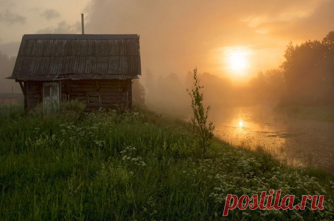 Ваши фото: туманное утро Троицы / Фото дня / Моя Планета