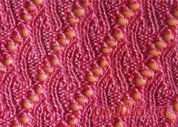 Узоры для вязания спицами. Подборка 25.