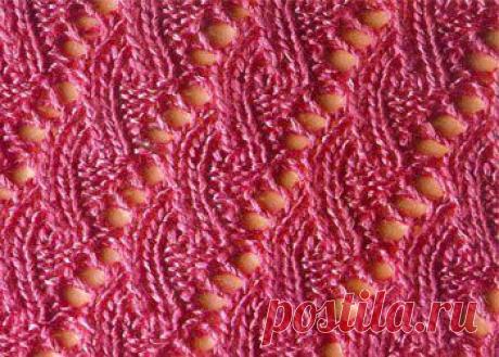 Узоры для вязания спицами. Подборка 25.