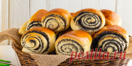 ВОЗДУШНЫЕ БУЛОЧКИ С МАКОВОЙ НАЧИНКОЙ