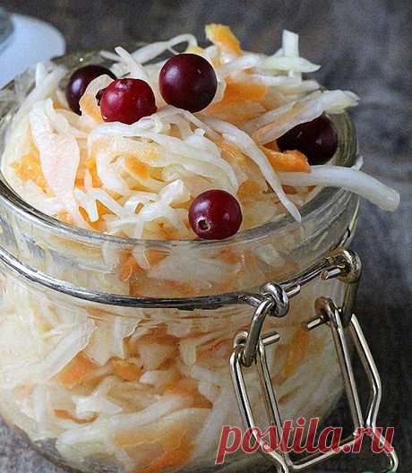 Маринованная капуста с горчицей