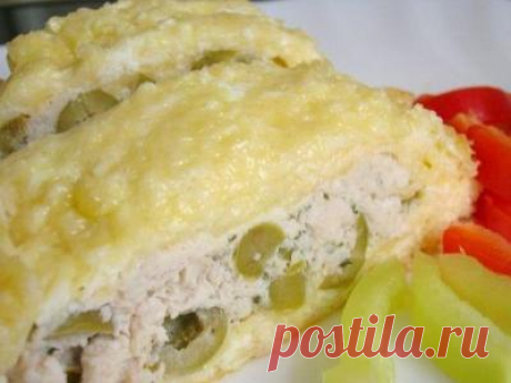 Куриный рулет с сыром
