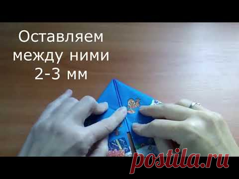 Сложите За 1 Минуту Потрясающий Новогодний САПОЖОК Из Салфетки. Украсит Каждый Стол
