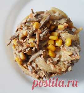 Вкусный ПЕЧЕНОЧНЫЙ САЛАТ к Новому Году рецепт с фото