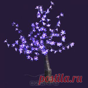 Светодиодное дерево "Сакура", цвет: мультиколор