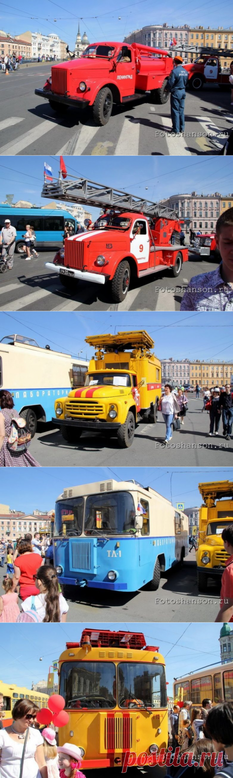 4-й петербургский парад ретро-транспорта / Назад в СССР / Back in USSR