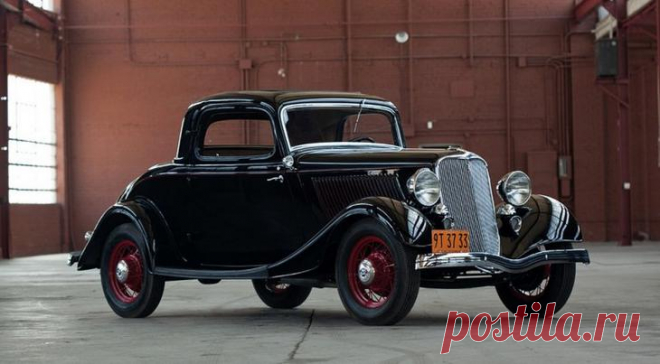 Ford V8 знаменитой парочки Бонни и Клайд