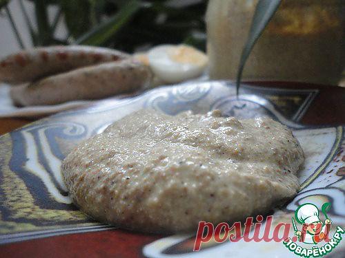 Горчица из перетертых зерен - кулинарный рецепт