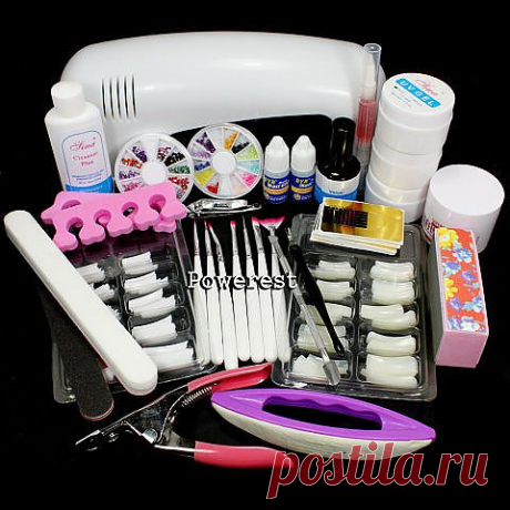 Цена: 1450руб
Набор для наращивания ногтей+ УФ лампа