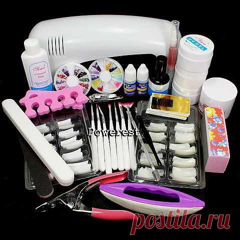 Цена: 1450руб
Набор для наращивания ногтей+ УФ лампа