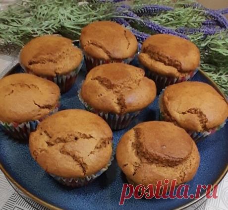 Пышные кексы без пшеничной муки, печём вкусно и полезно! | Inna Lime | Дзен