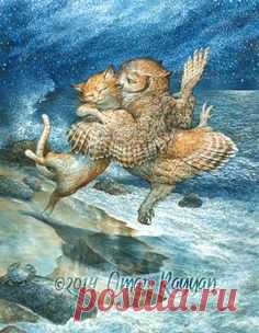 THE OWL AND THE PUSSYCAT BY OMAR RAYYAN