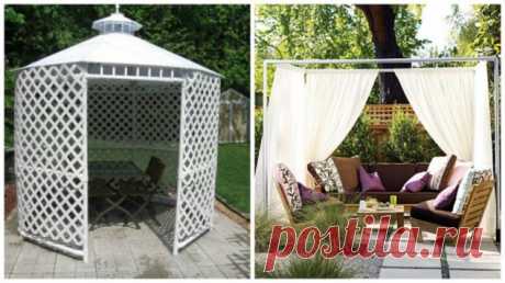 Дачные самоделки из пластиковых труб - Садоводка