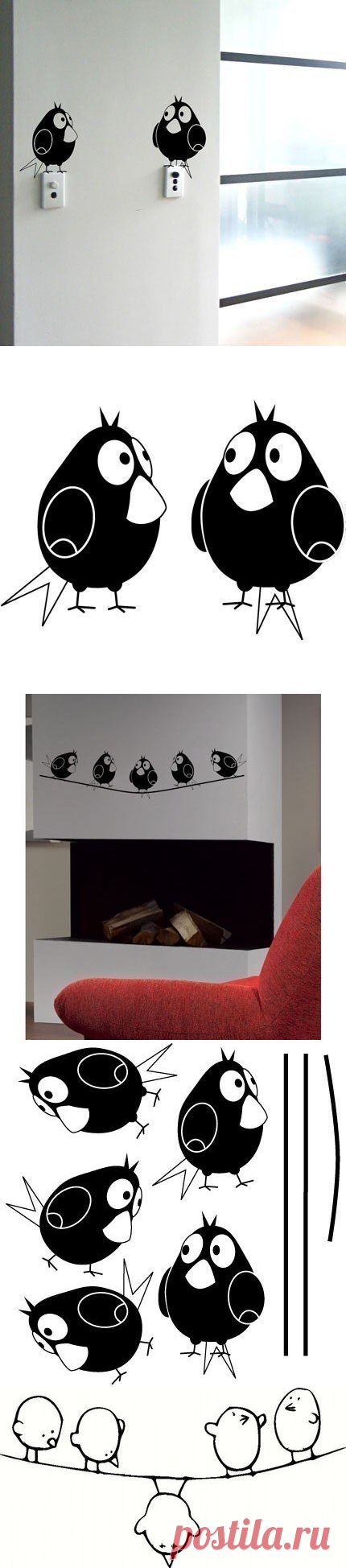 Трафареты. птицы. — Сделай сам, идеи для творчества - DIY Ideas