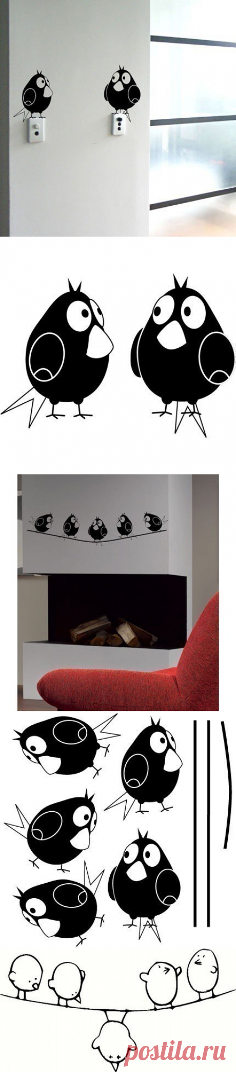 Трафареты. птицы. — Сделай сам, идеи для творчества - DIY Ideas