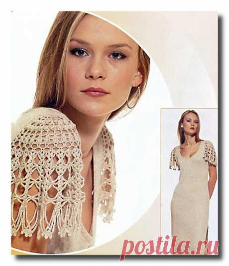 TRICO y CROCHET-madona-mía: Blusas y vestidos de verano para mujeres con aplicaciones en Crochet