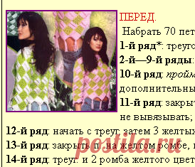 Вязание. Модели связанные в технике энтерлак.