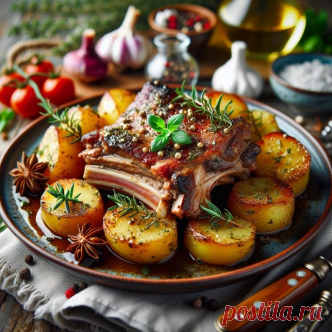 Рагу из свиных ребрышек с картошкой&#x1f954; — Пошаговый рецепт приготовления 2024 | Простые и вкусные домашние рецепты