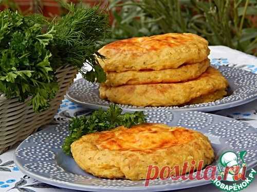 Кукурузно-картофельные лепешки с брынзой - кулинарный рецепт