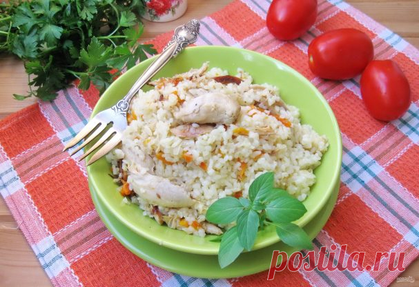 Диетический плов из курицы - пошаговый рецепт с фото на Повар.ру