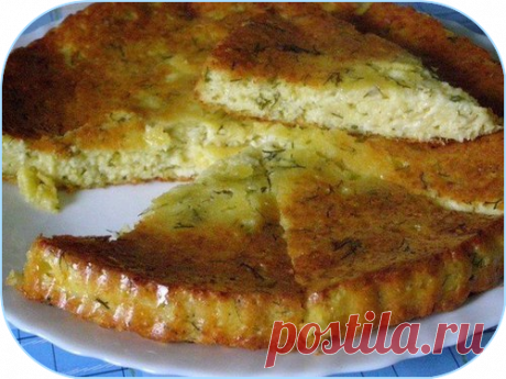 Вкуснейший сырный пирог
