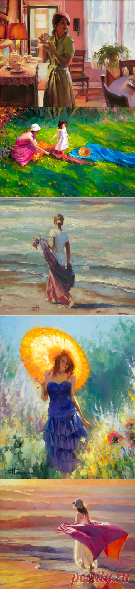 «Я ищу и пишу красоту&quot; Steve Henderson