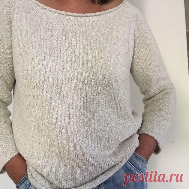 Стильный джемпер от Ким Харгривз — дело в пряже? | Тепло о вязании Пульс Mail.ru