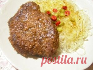 Шницель из печени по-московски