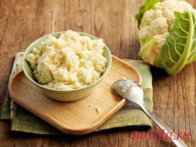 Готовим псевдо-рис из цветной капусты: 7 рецептов | Вкусные рецепты