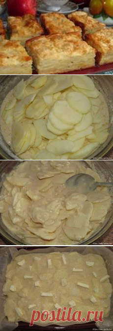 ЯБЛОЧНЫЙ ПИРОГ- СУФЛЕ