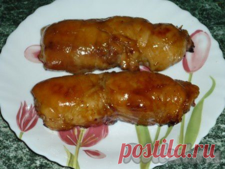 Куриные рулеты с курагой и корейской морковкой (рецепт с фото) | RUtxt.ru