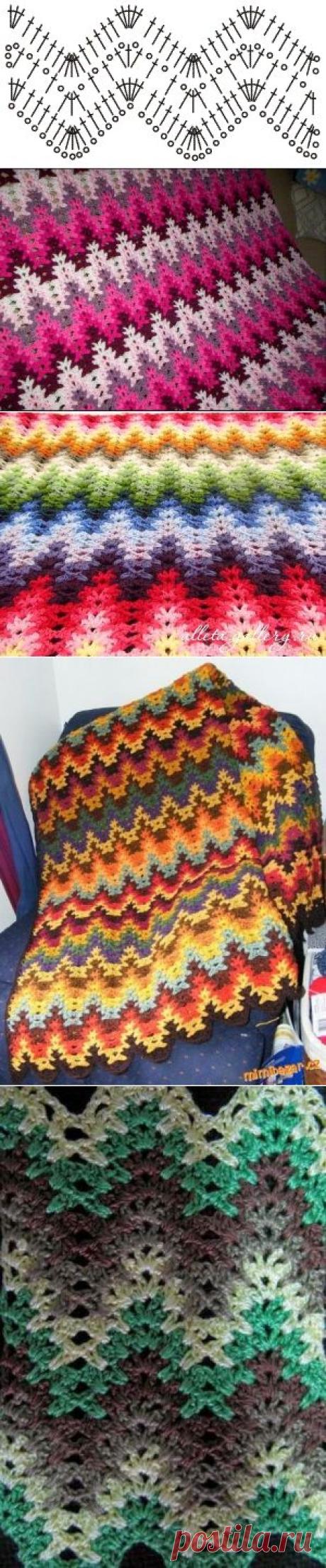 Irish crochet &: Афганское вязание 2
