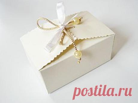 Делаем коробочку на завязках - Ярмарка Мастеров - ручная работа, handmade