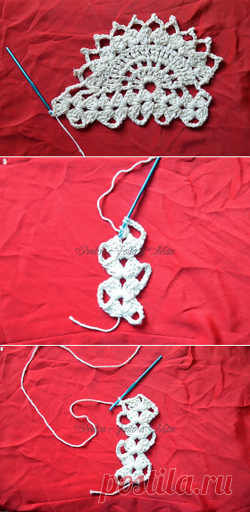 Ivelise Feito à Mão: PAP: Lindo Barrado Decorativo!!!
