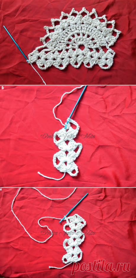 Ivelise Feito à Mão: PAP: Lindo Barrado Decorativo!!!