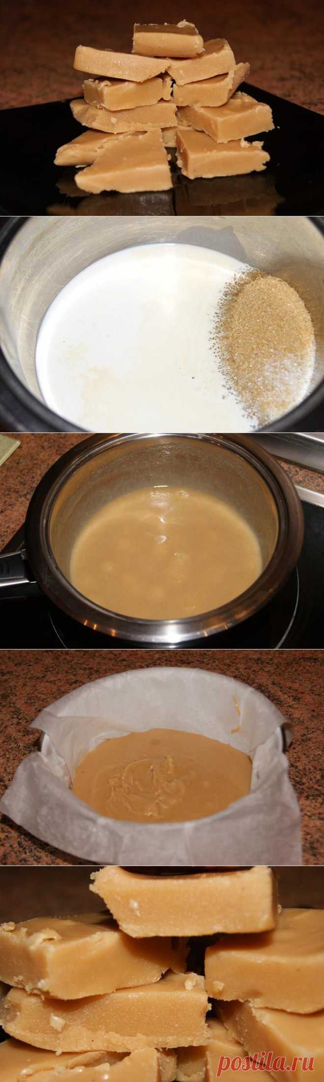 Вкусные домашние конфеты «Коровка