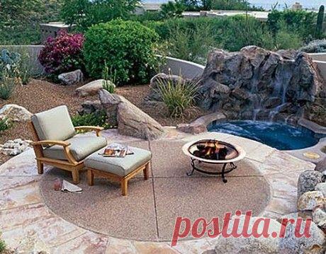 Патио на даче своими руками: фото идеи дизайна и обустройства